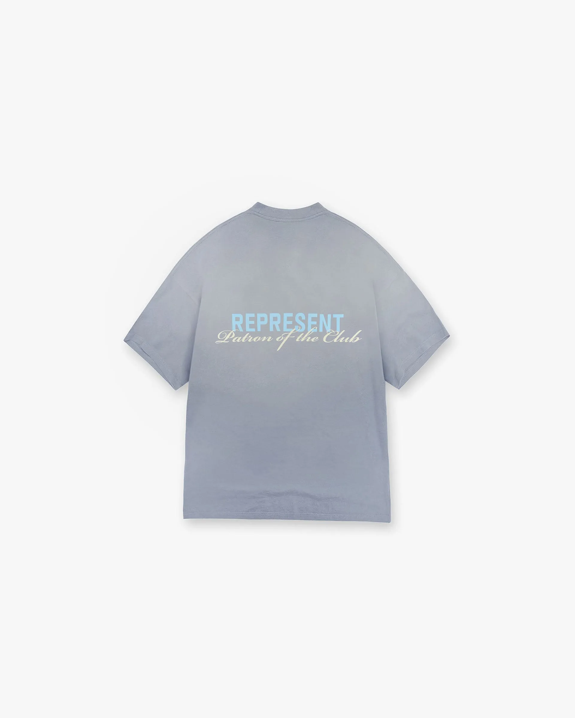 Patron Of The Club T-Shirt - Washed Grey Classic and Comfy