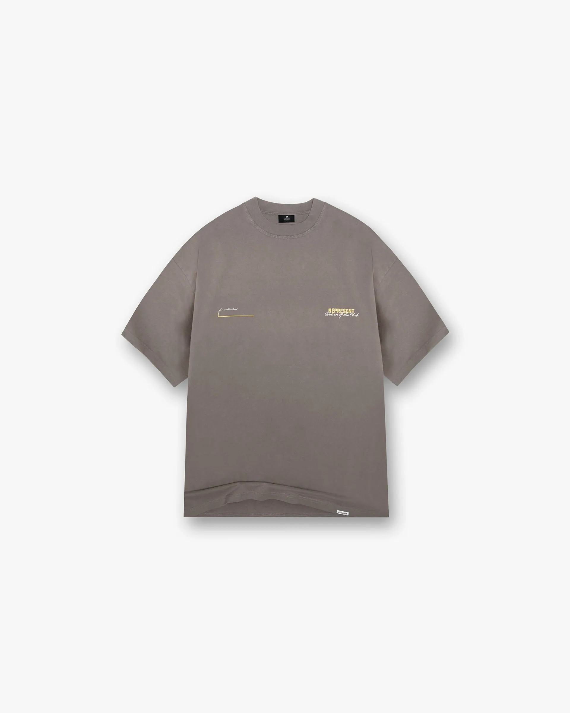 Patron Of The Club T-Shirt - Washed Olive Sleek Layers Timeless Layer