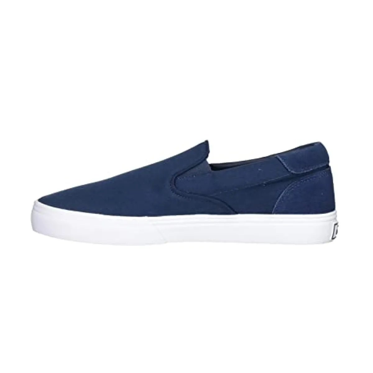 Wide Path LACOSTE 7-43CMA0045092 JUMP SERVE SLIP MN'S (Medium) Navy/White Canvas Lifestyle Shoes