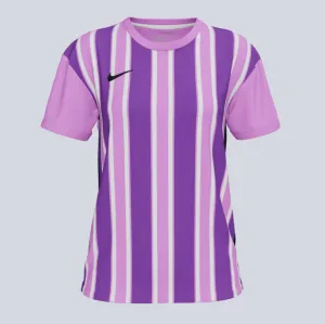 Performance Optimized Weave Nike Women's Classic Stripes Dry US SS Digital 24 Jersey