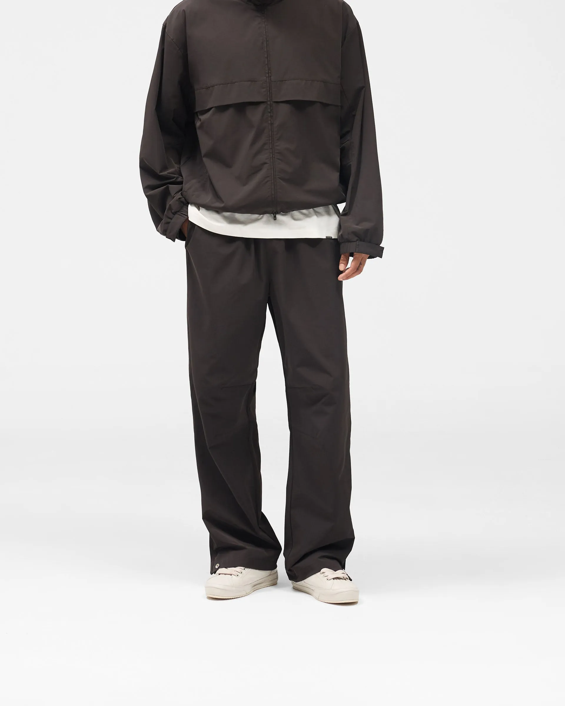 MachineWashable Initial Nylon Track Pant - Coffee