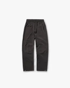 Sleek Comfort Modern Fit Initial Nylon Track Pant - Coffee