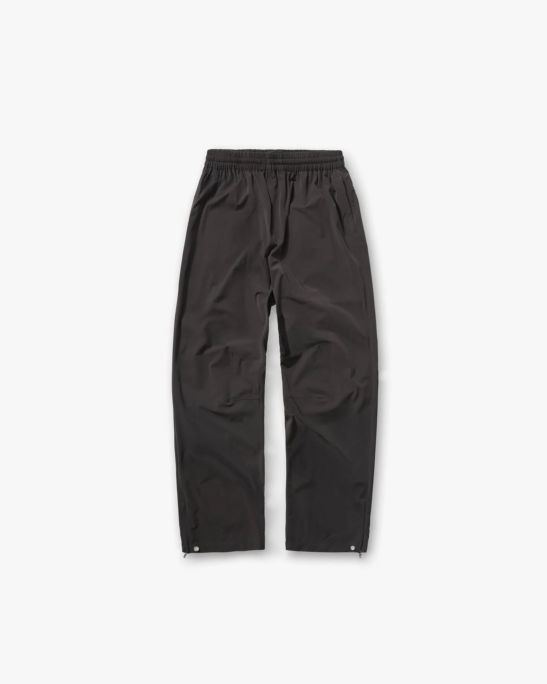 Sleek Comfort Modern Fit Initial Nylon Track Pant - Coffee
