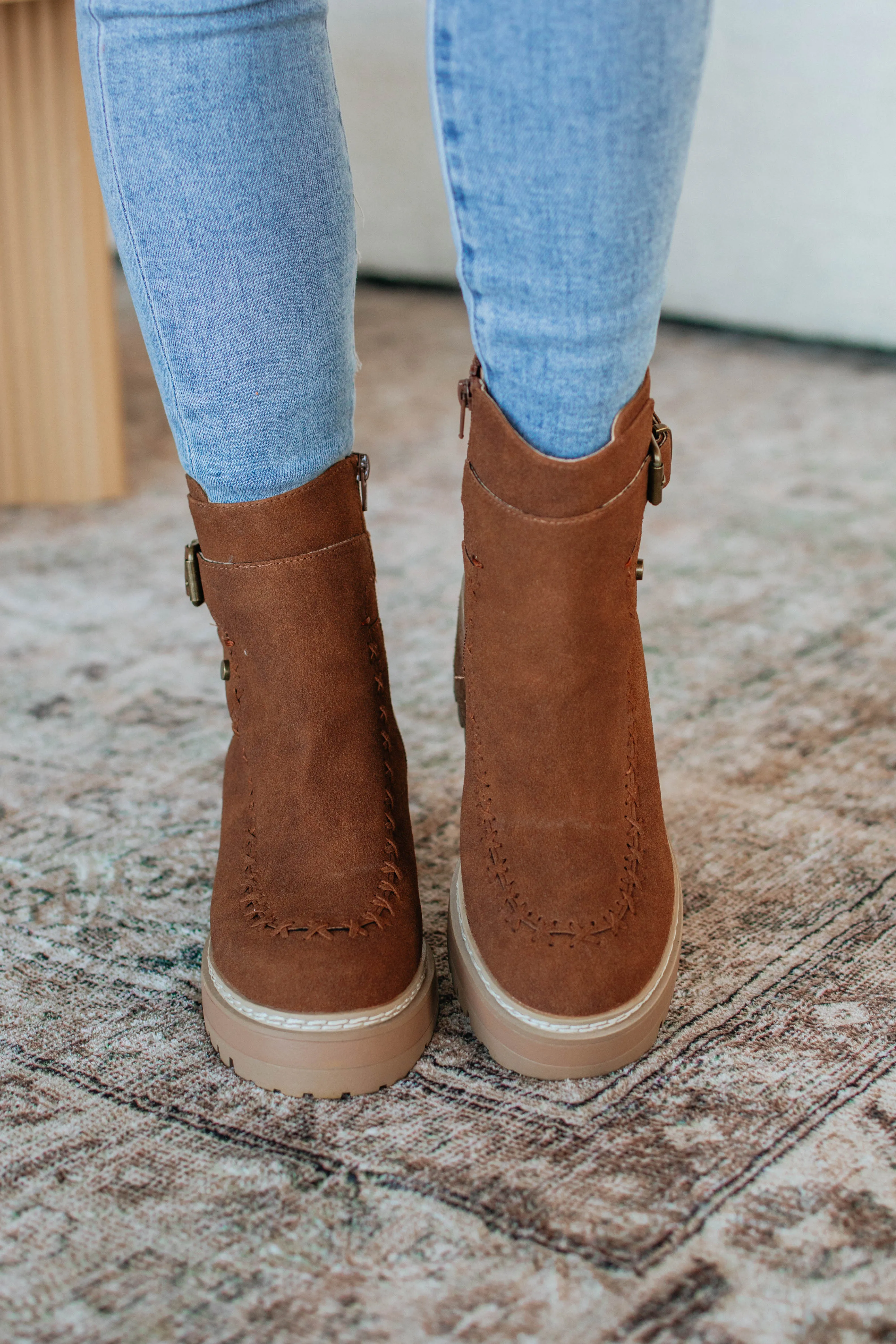 Long Move Playing By Your Rules Boots - Cognac