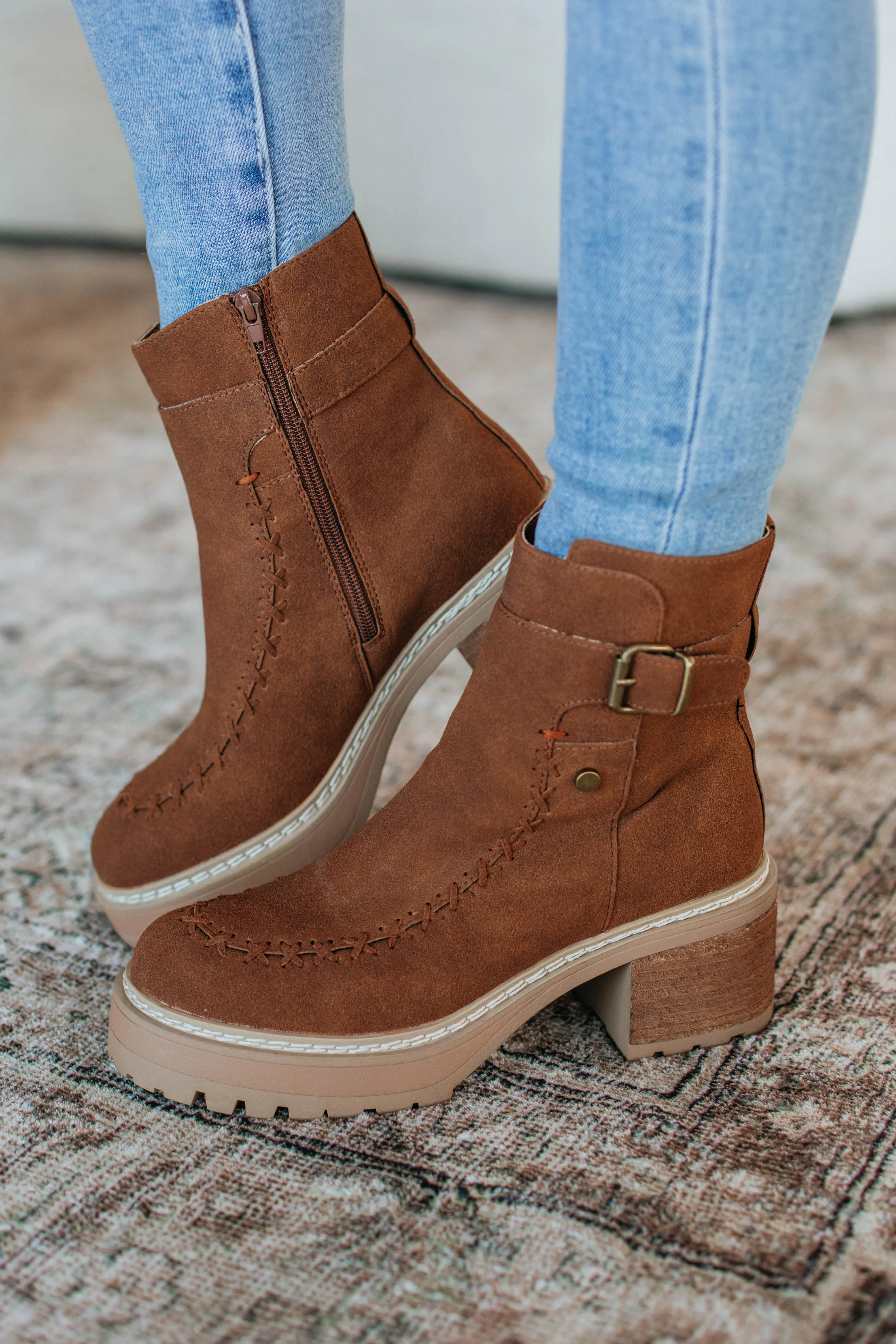 Work Playing By Your Rules Boots - Cognac