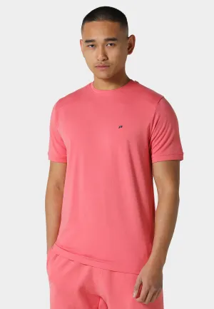 Gambit Coral T-Shirt Layering Comfort Wear Relaxed Smart
