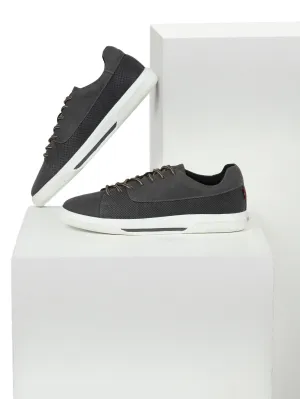 Men's Grey Casual Shoes Field Power Slip Resistant Sole