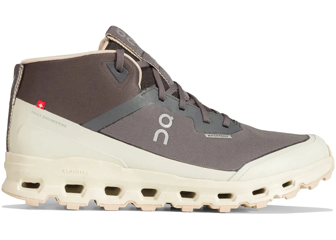 On Running Cloudroam Waterproof Eclipse Cream (Women'S) Comfortable Design climate - specific shoes