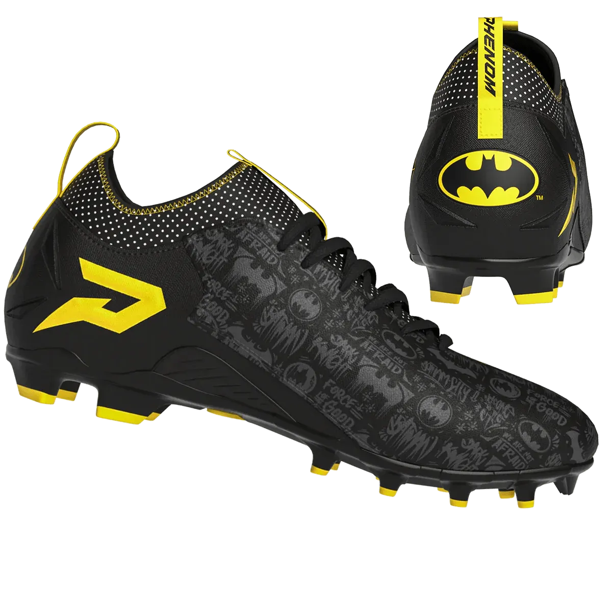 School-age kids' shoes Phenom Elite Men's Batman Quantum Speed Football Cleats