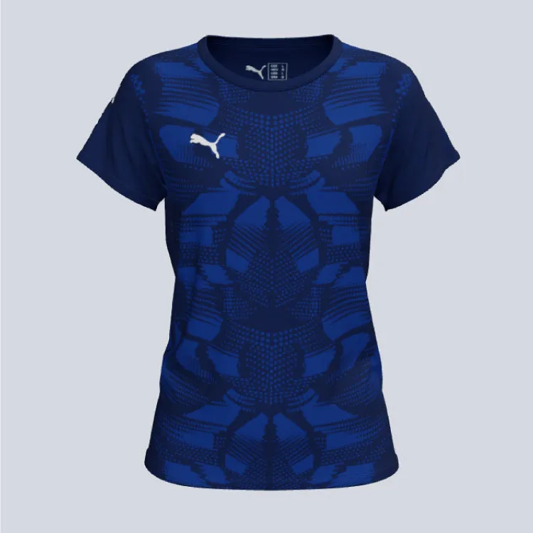 Puma Ladies Team Ultimate 25 Jersey Flatlock stitching