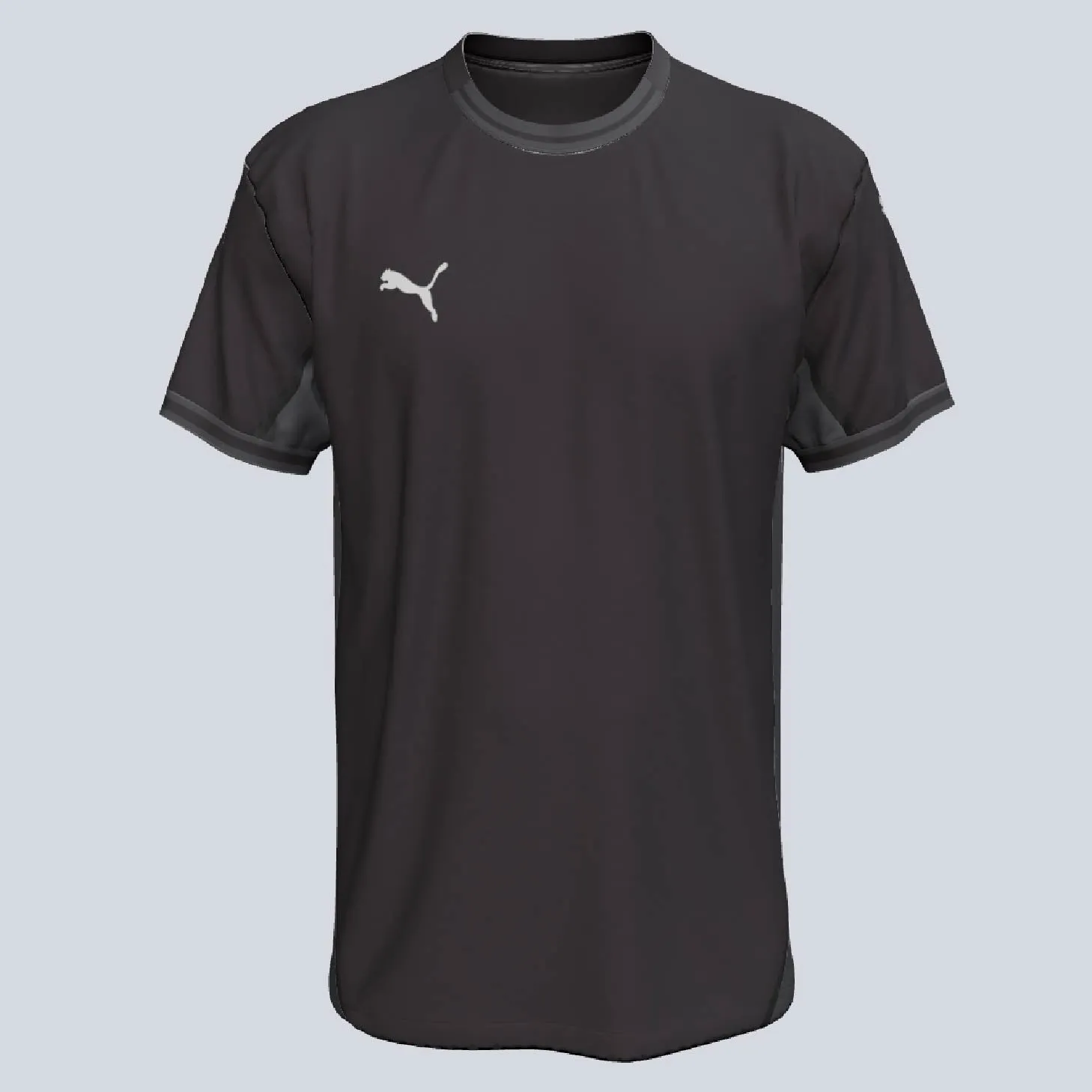 Puma Team Final Jersey Training Fit Reinforced Hem Structure