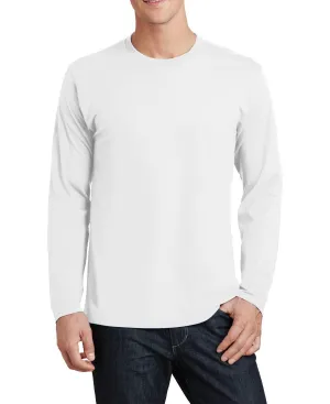 JustBlanks Men's Long Sleeve Fan Favorite T-Shirt Reinforced Hems Washable fabric