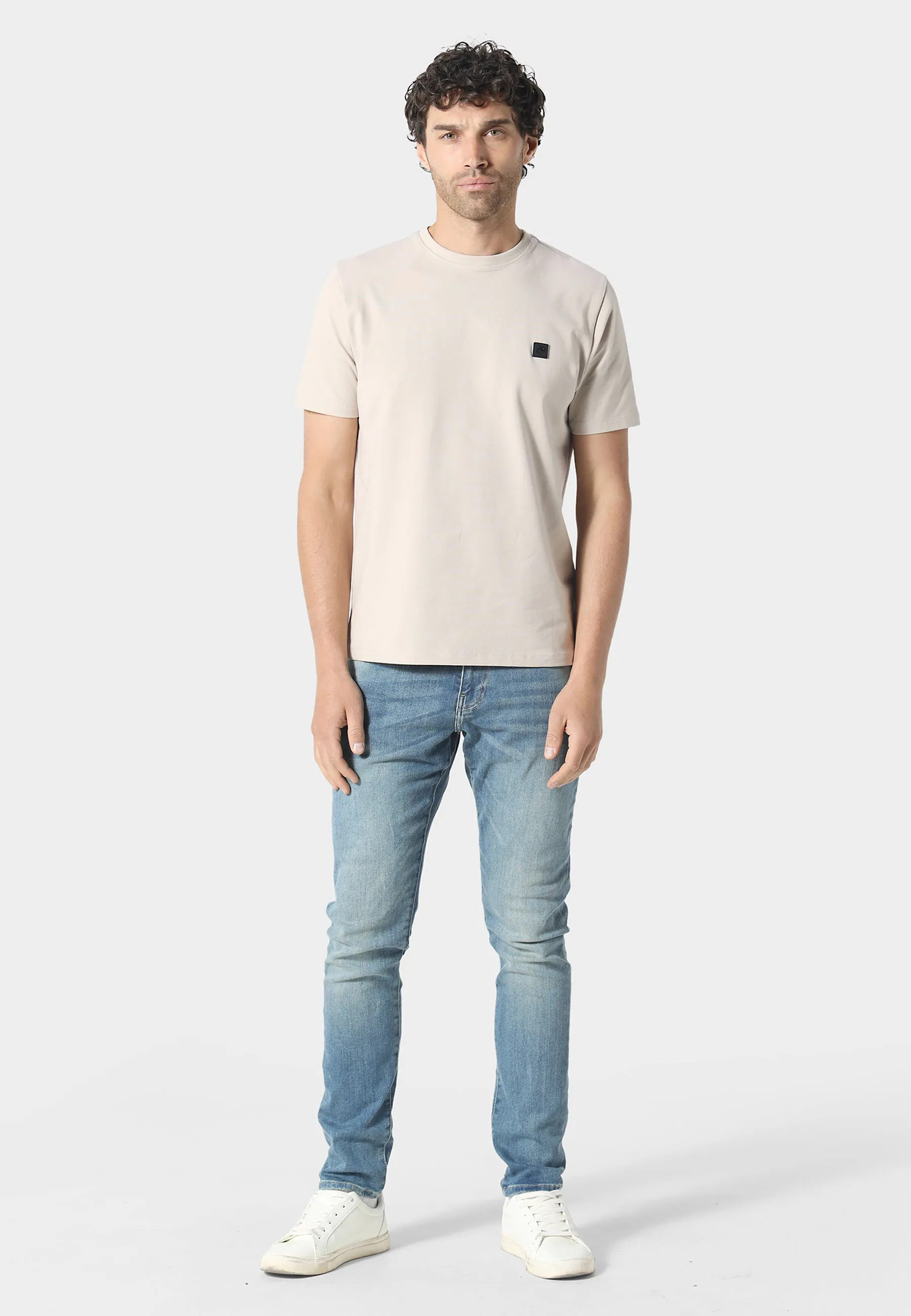 Classic Cut Dover Taupe T-Shirt