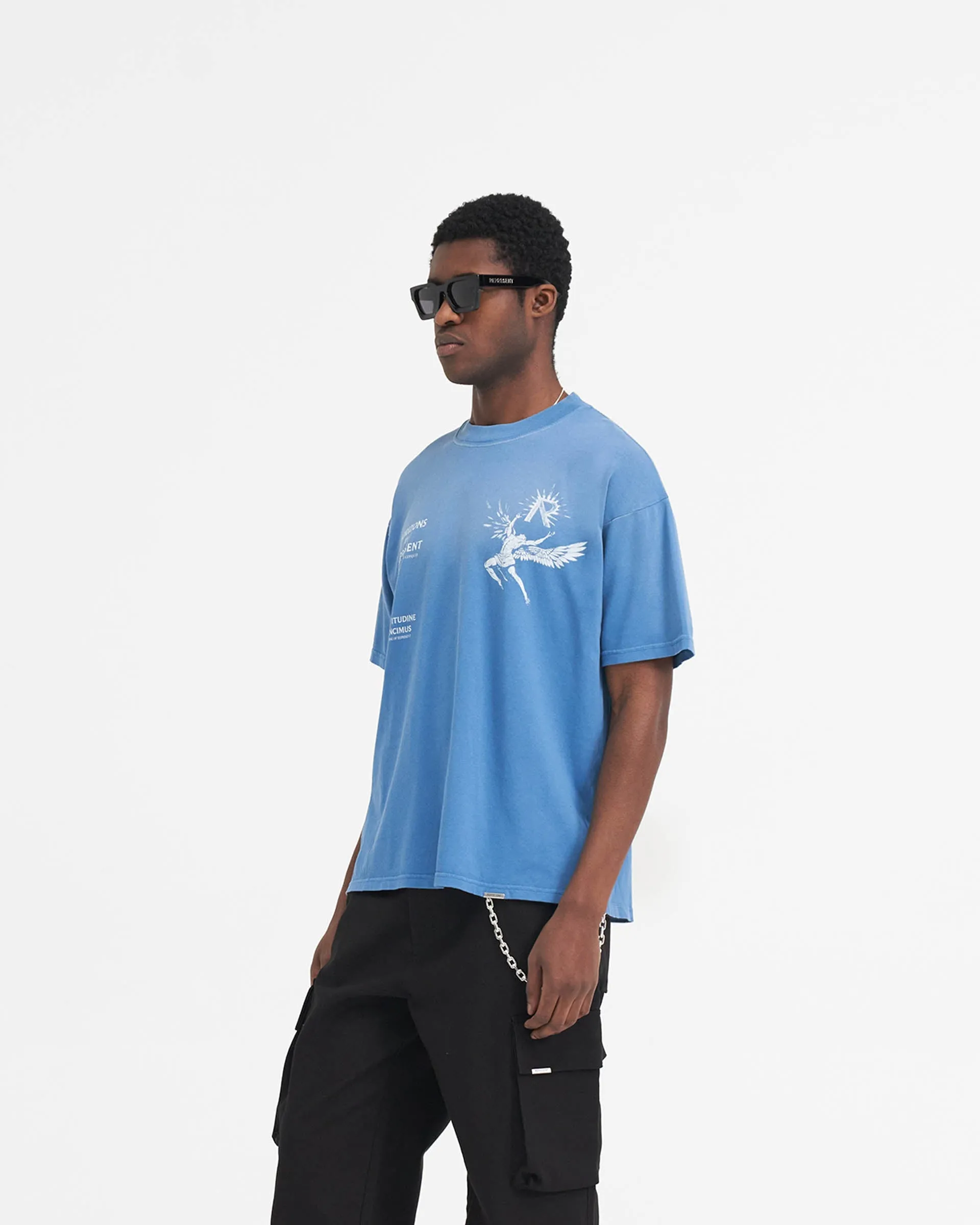 Icarus T-Shirt - Sky Blue Casual Choice Wear