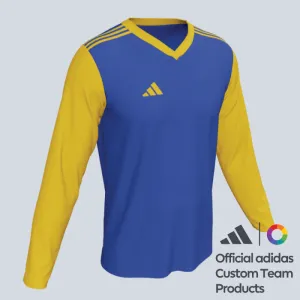 adidas CUSTOM Long Sleeve Entrada 22 Jersey Advanced Sweat Wicking