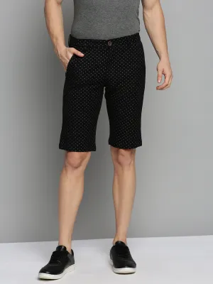 Outdoor Performance Men's Black Printed Chino Shorts
