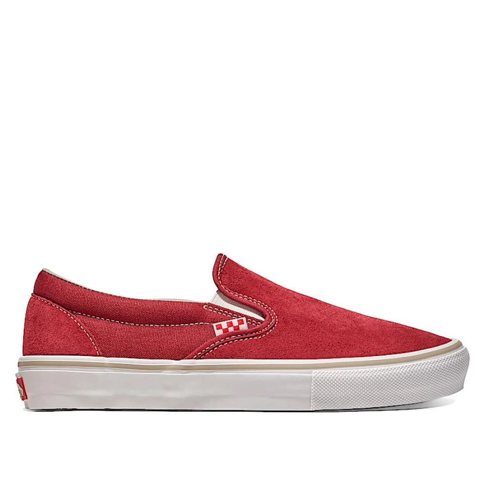 Ankle Collars ComfortInsoles Vans Skate Slip-On - Sun Dried Tomato
