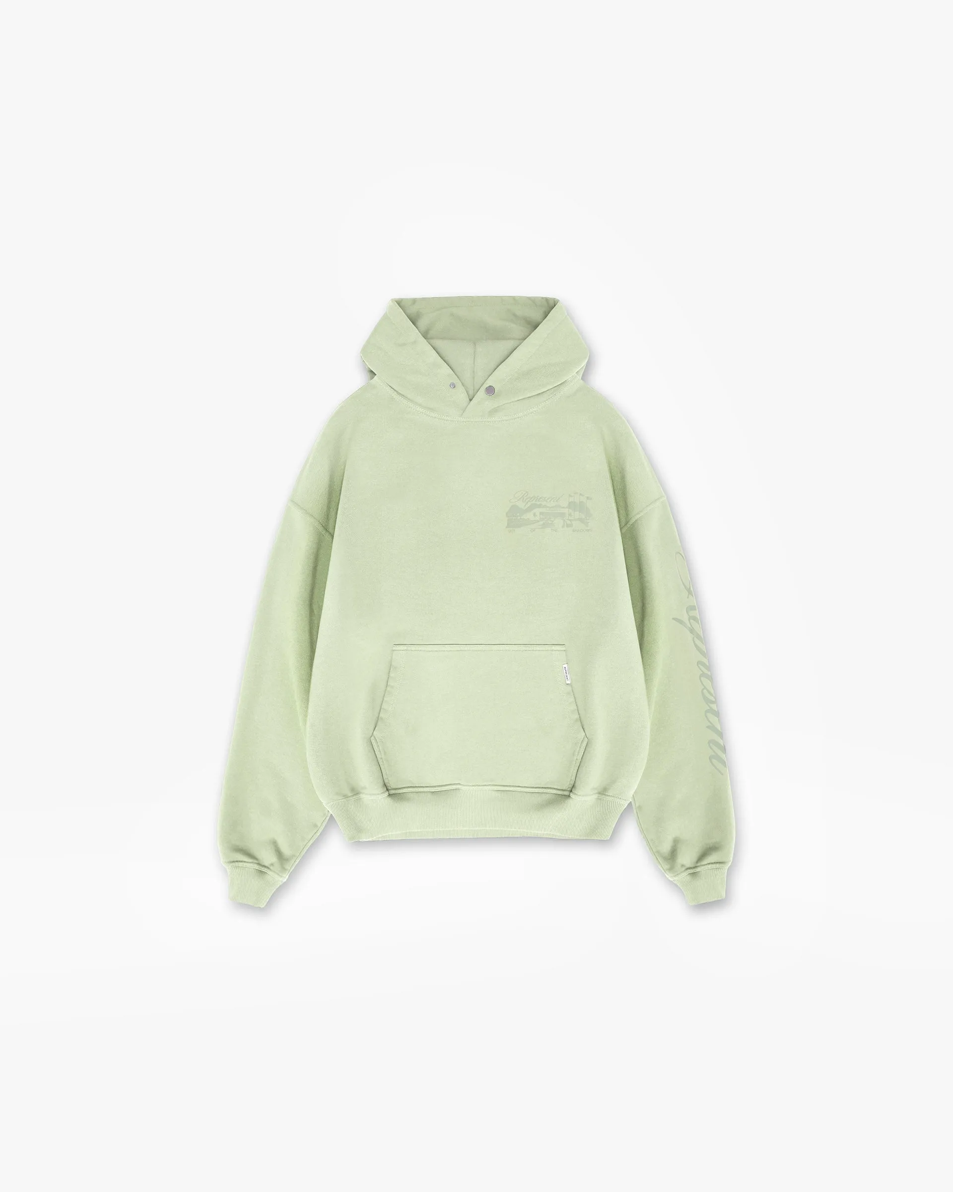 gemstone accents Raceway Hoodie - Matcha