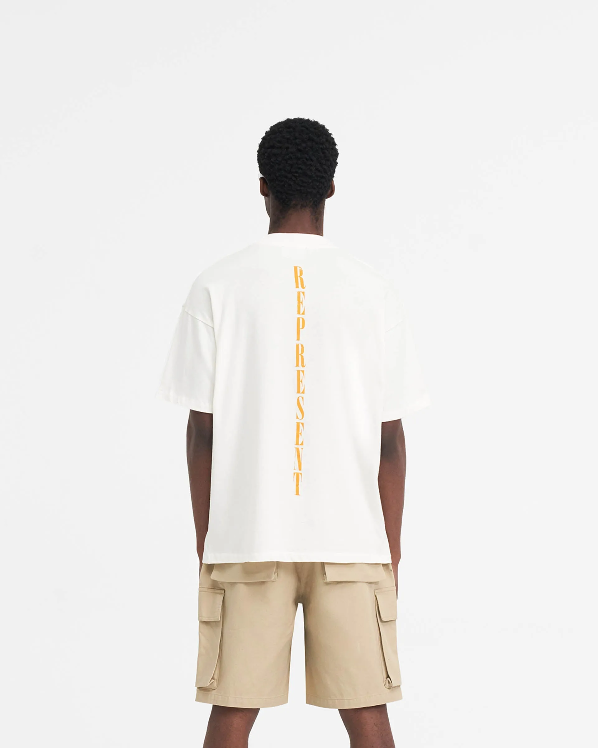 Relaxed Torso Fit Reborn T-Shirt - Flat White