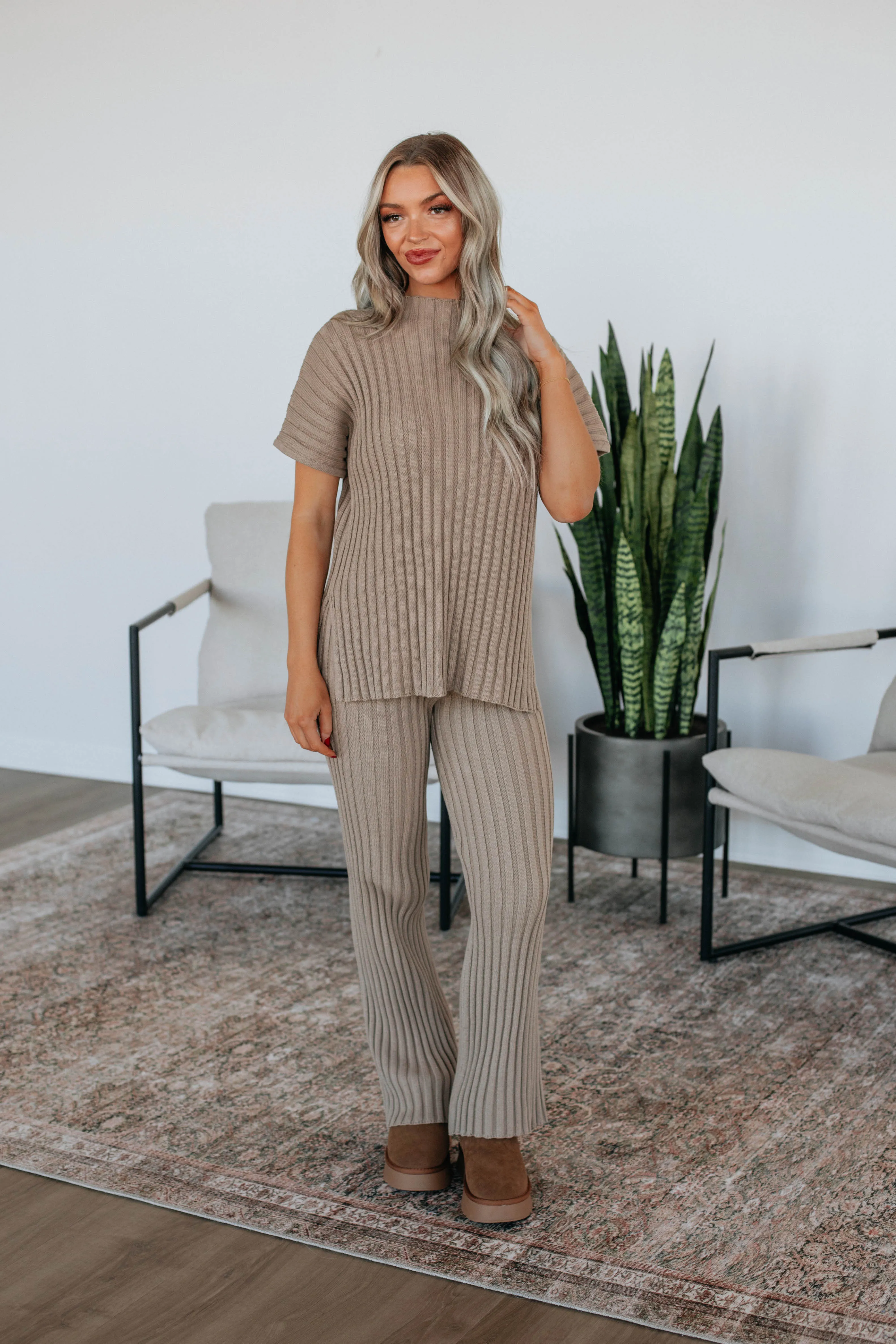 Home Comforted Mataya Sweater Pants