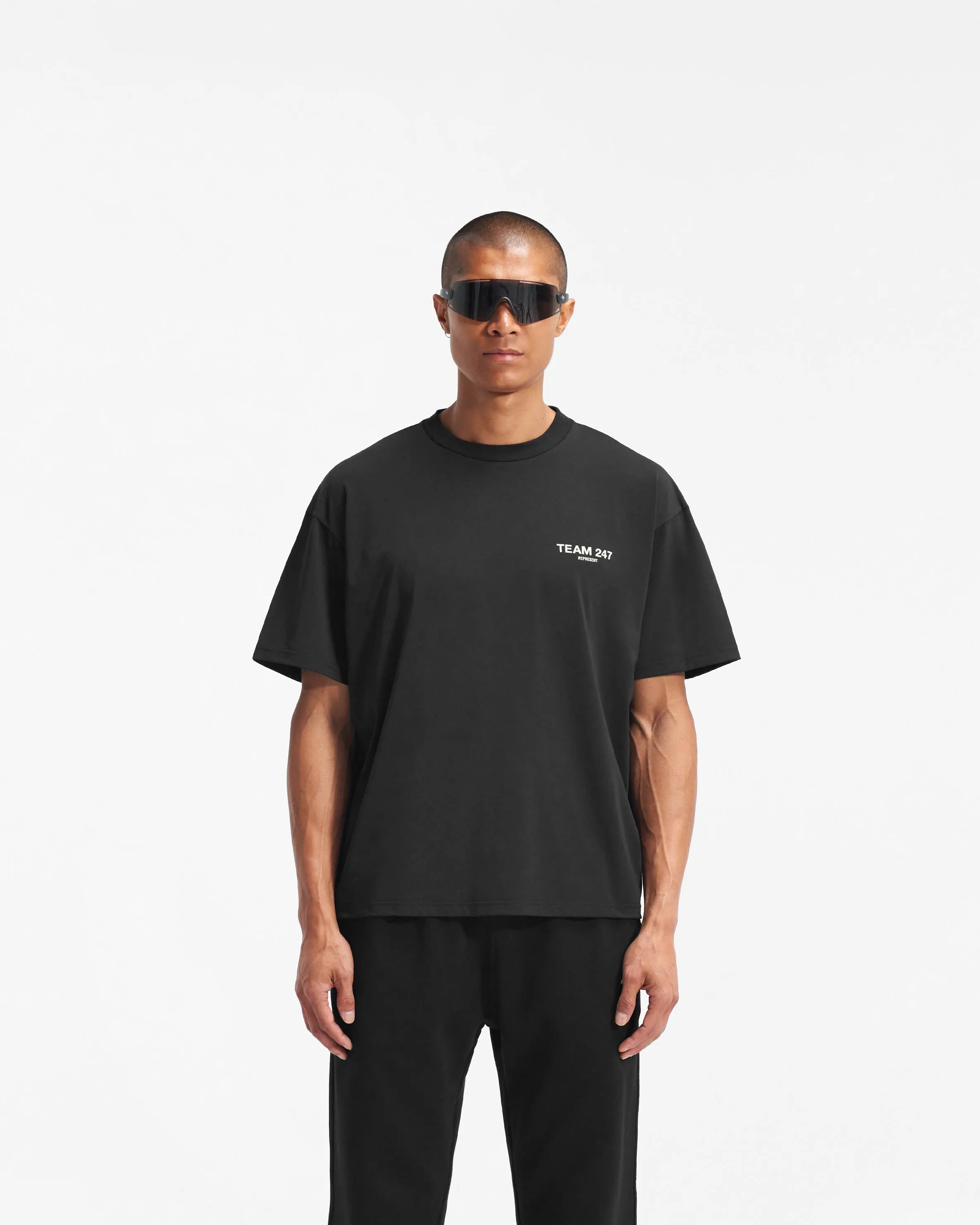 Team 247 Oversized T-Shirt - Black Weekend Comfort