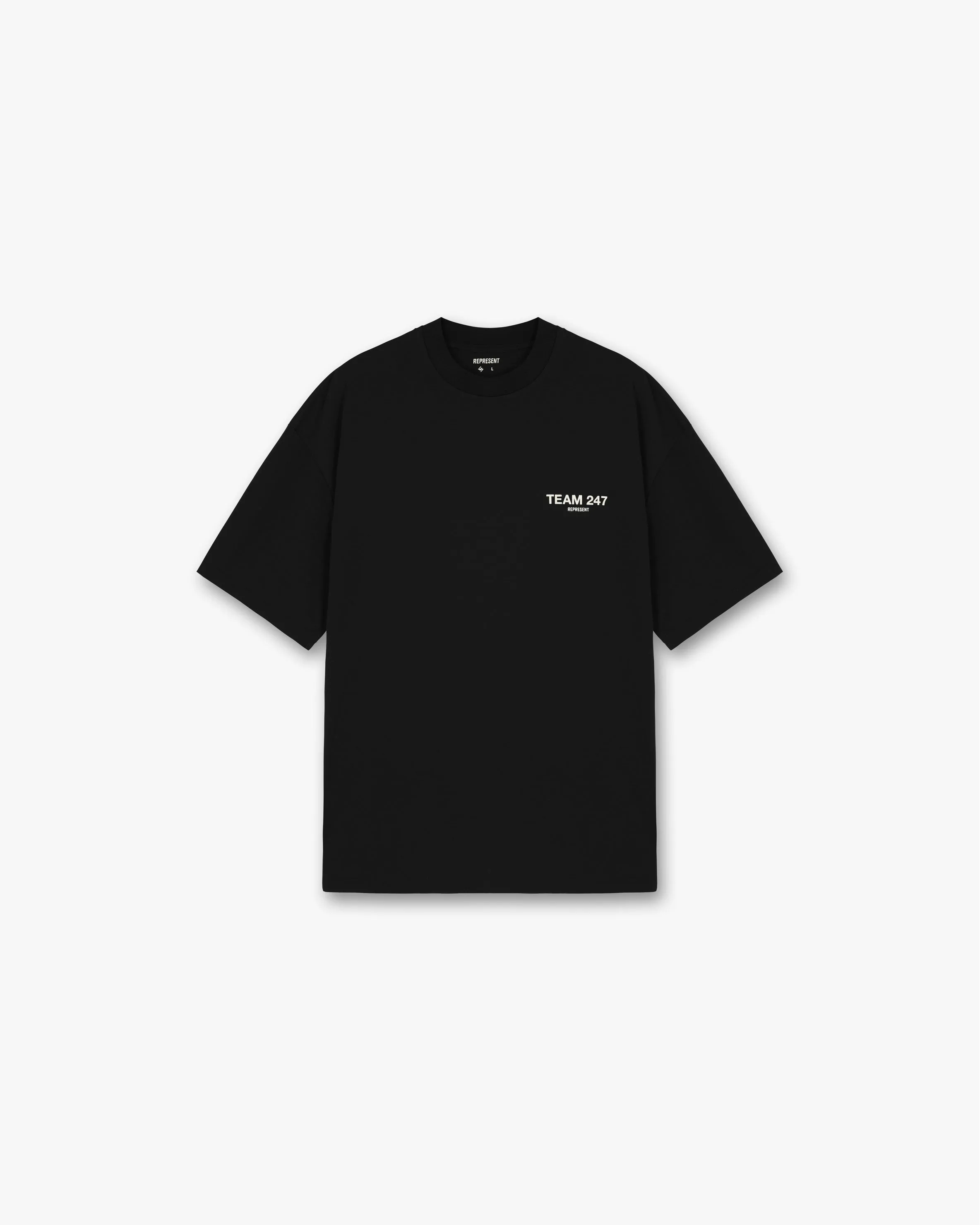 Team 247 Oversized T-Shirt - Black Casual Essentials Wear
