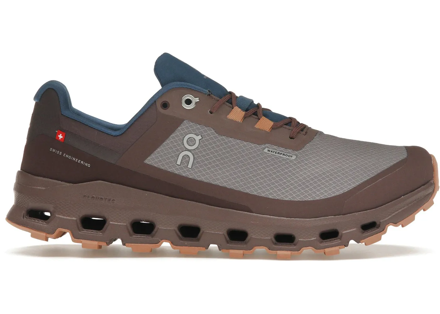 On Running Cloudvista Waterproof Zinc Grape rugby shoes