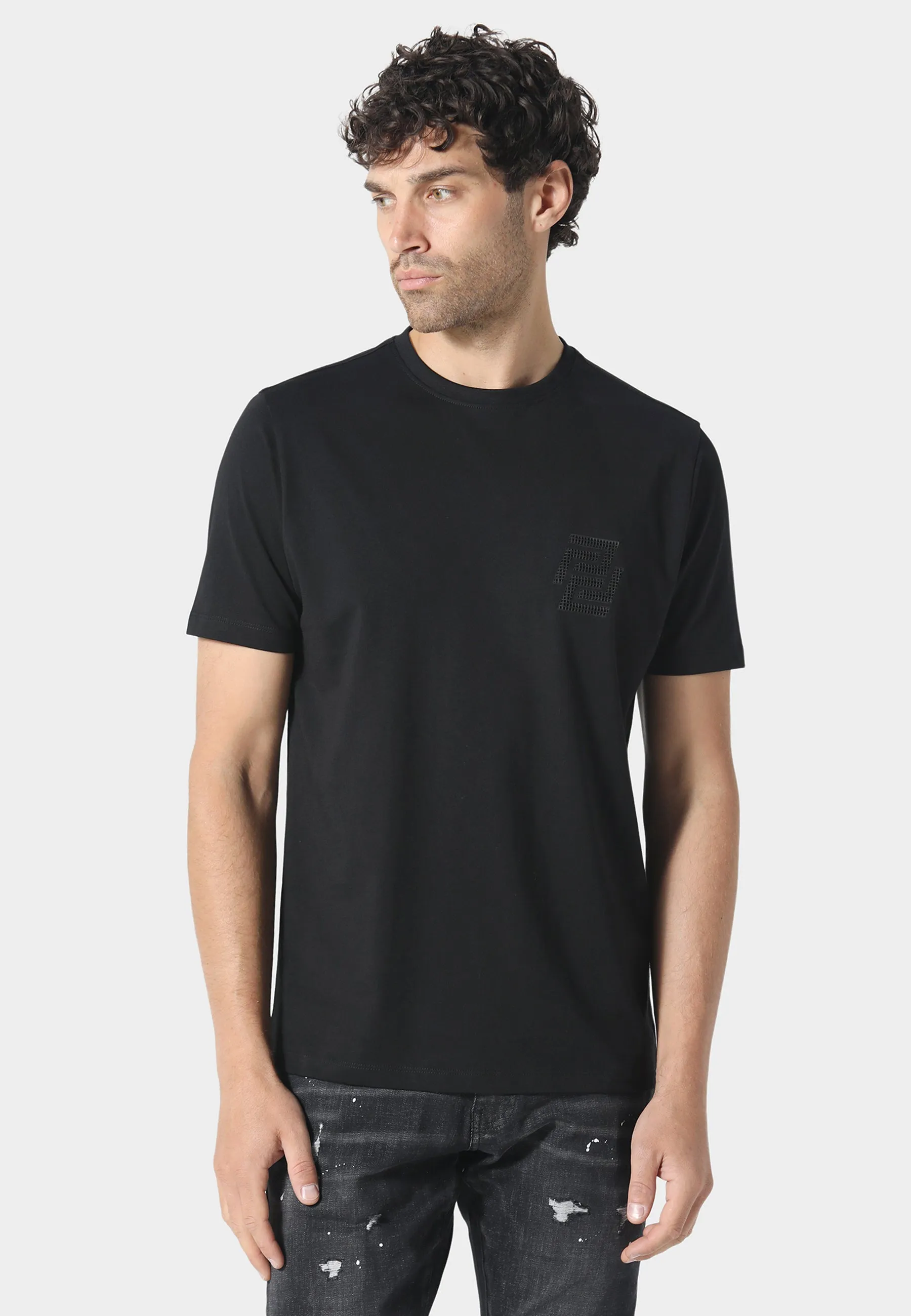 Layering Comfort Wear Hedley Black T-Shirt