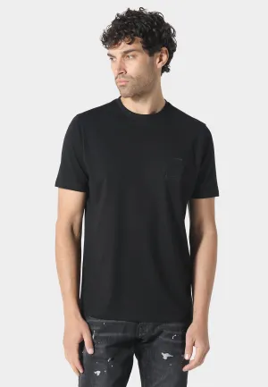 Layering Comfort Wear Hedley Black T-Shirt