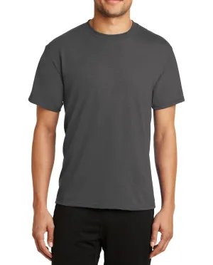 Personalized Casual Fit JustBlanks Men's Short Sleeve Performance Blend T-Shirt