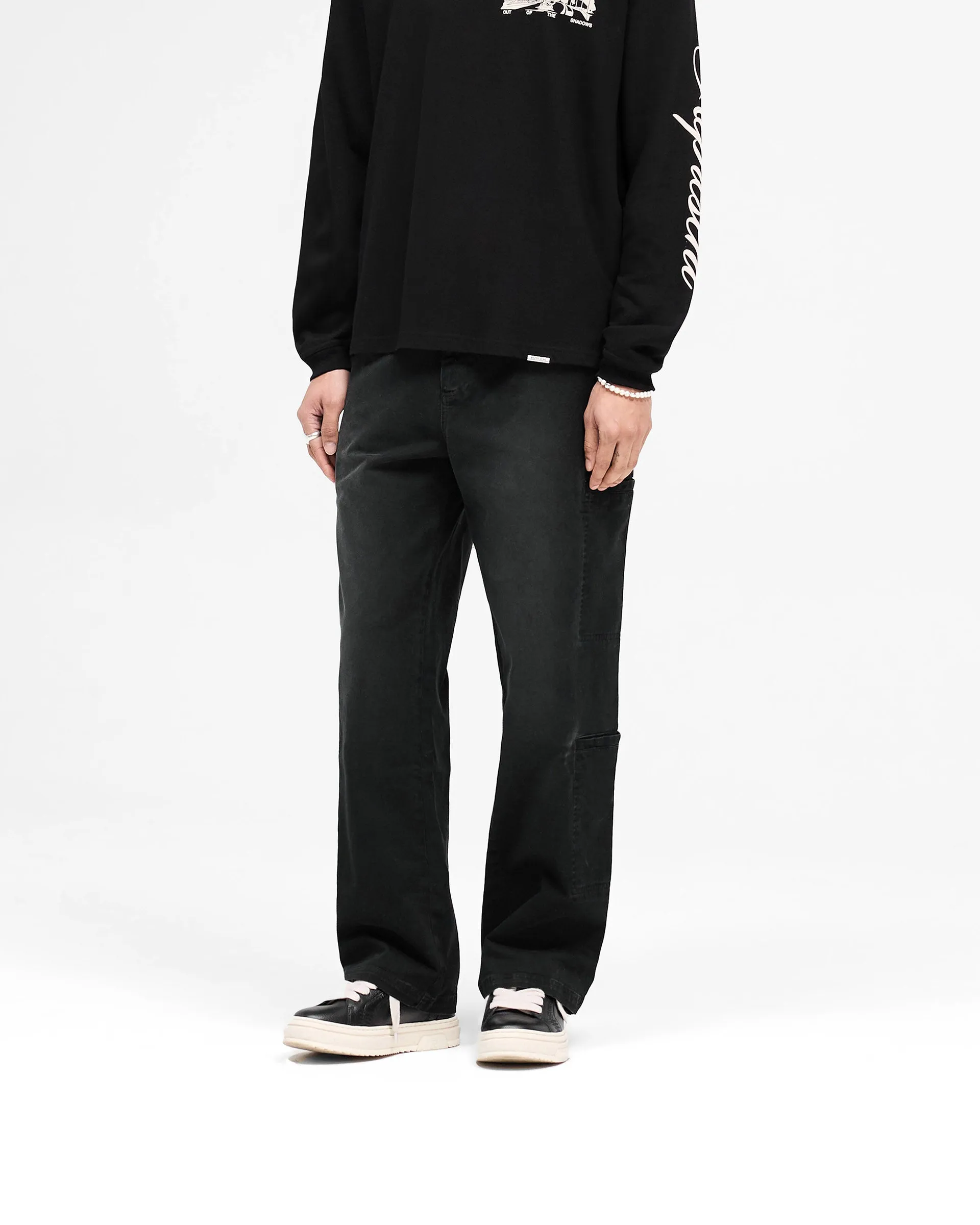 Season Cargo Pant - Jet Black Breathable Lining