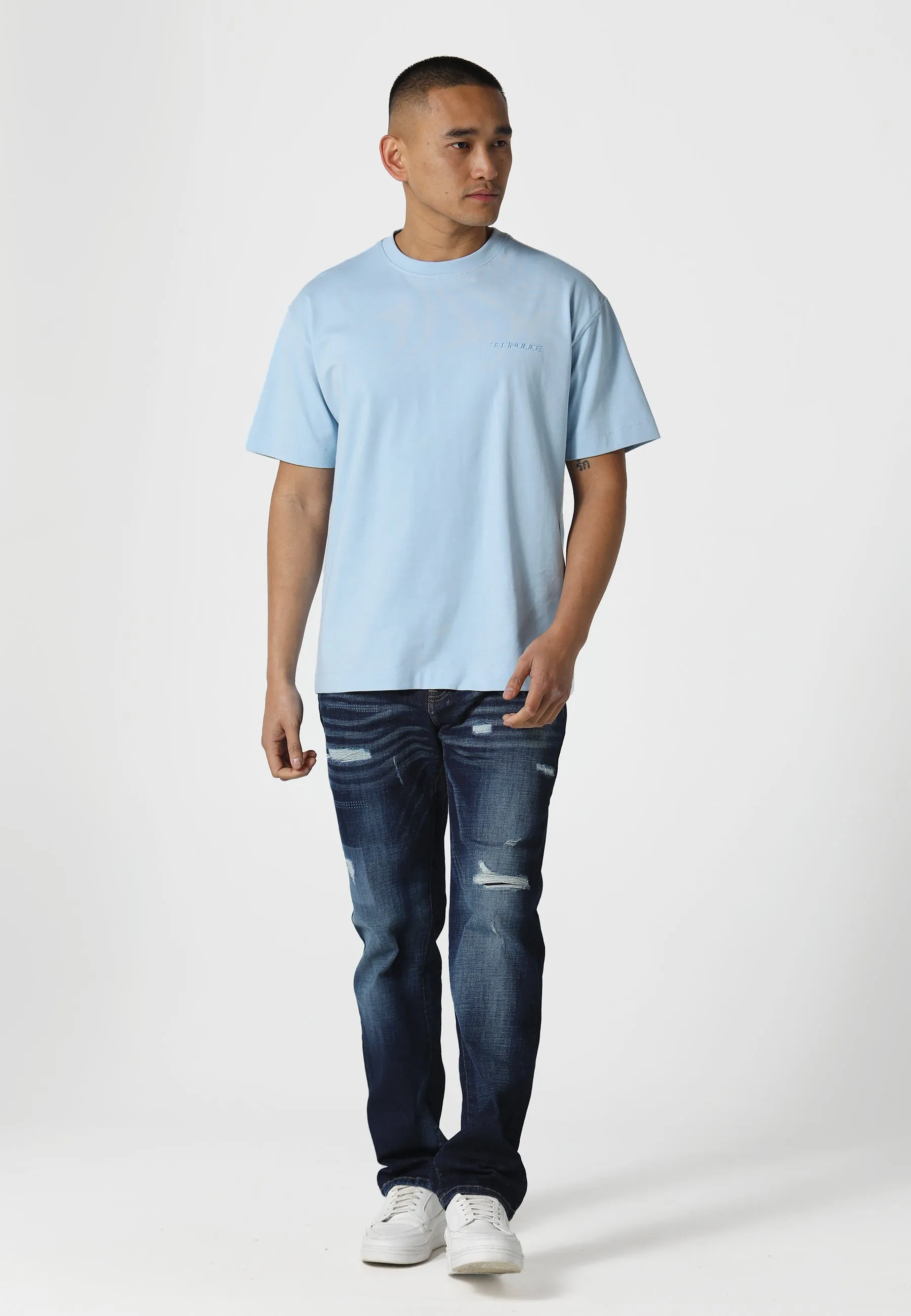 Sleek Stretch Lompoc Sky Blue T-Shirt