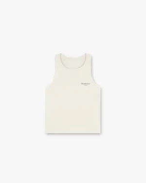 Team 247 Run Vest - Cream Quality Fabric Casual everyday wear