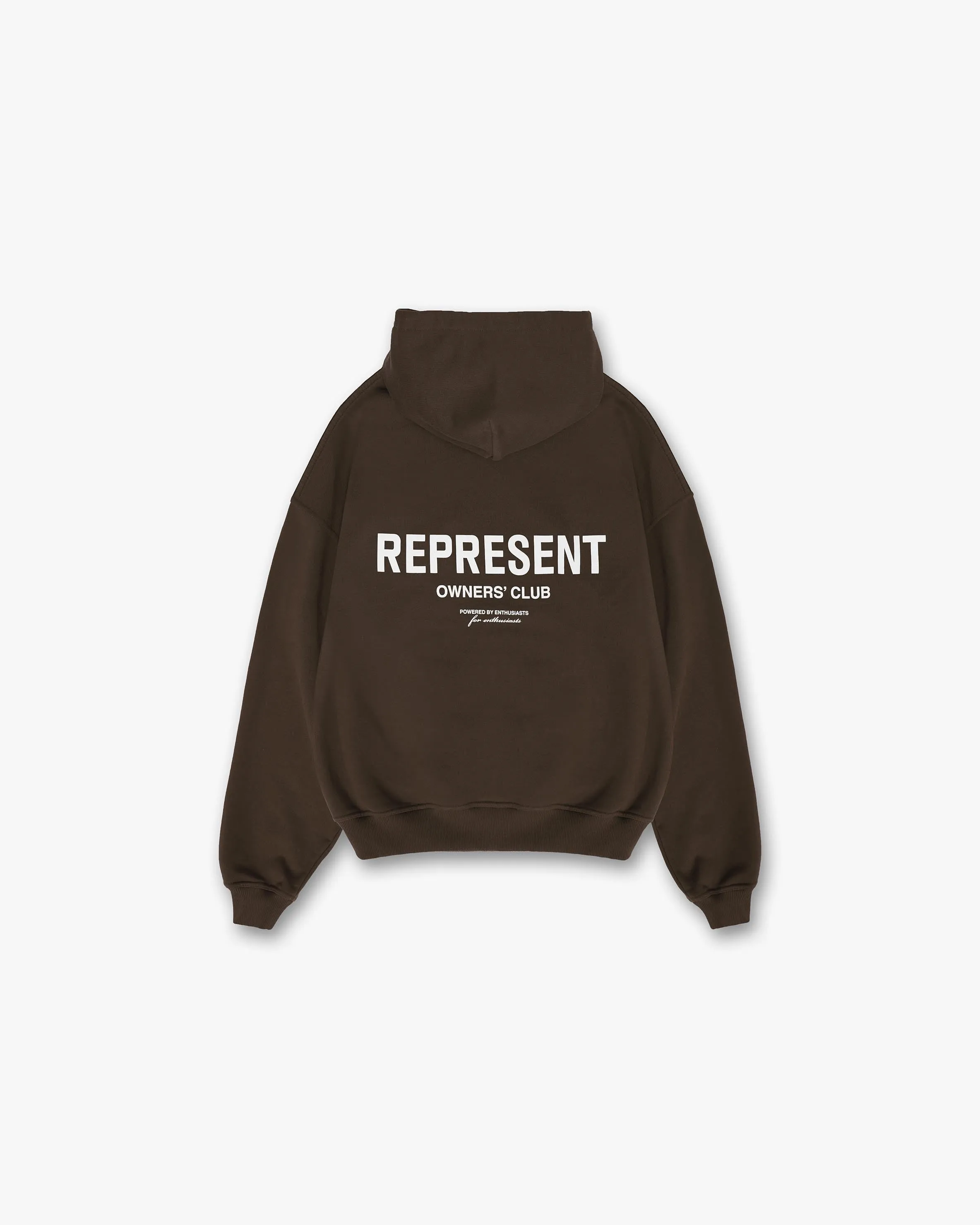 Wrinkle-Resistant Represent Owners Club Hoodie - Brown