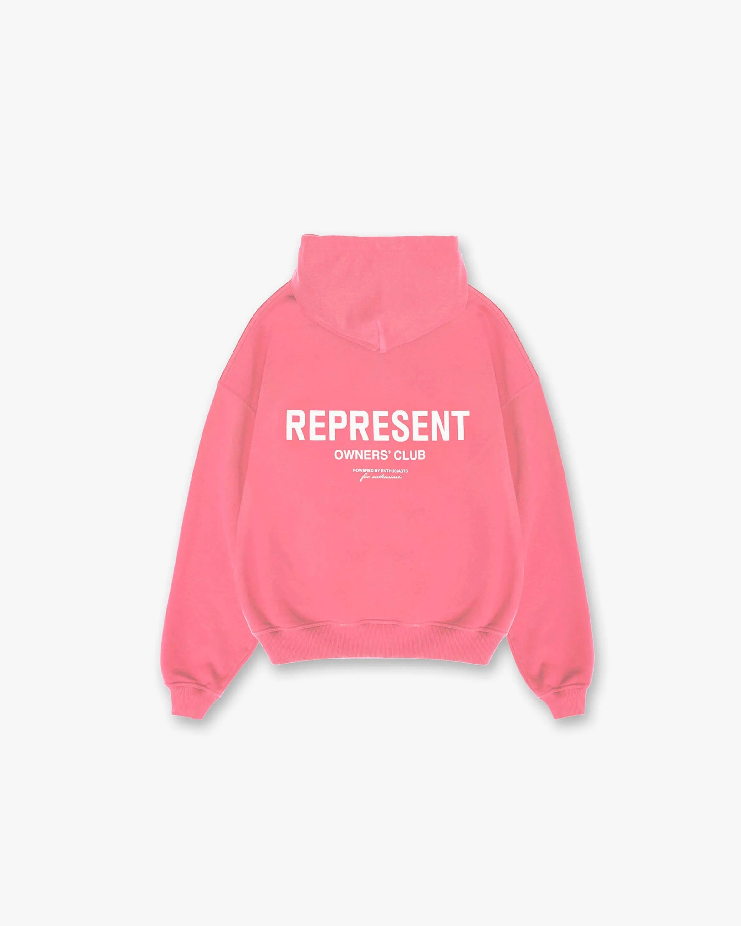 Budget Water-Repellent Finish Represent Owners Club Hoodie - Bubblegum Pink