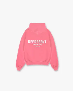 product bright vibrancy Represent Owners Club Hoodie - Bubblegum Pink