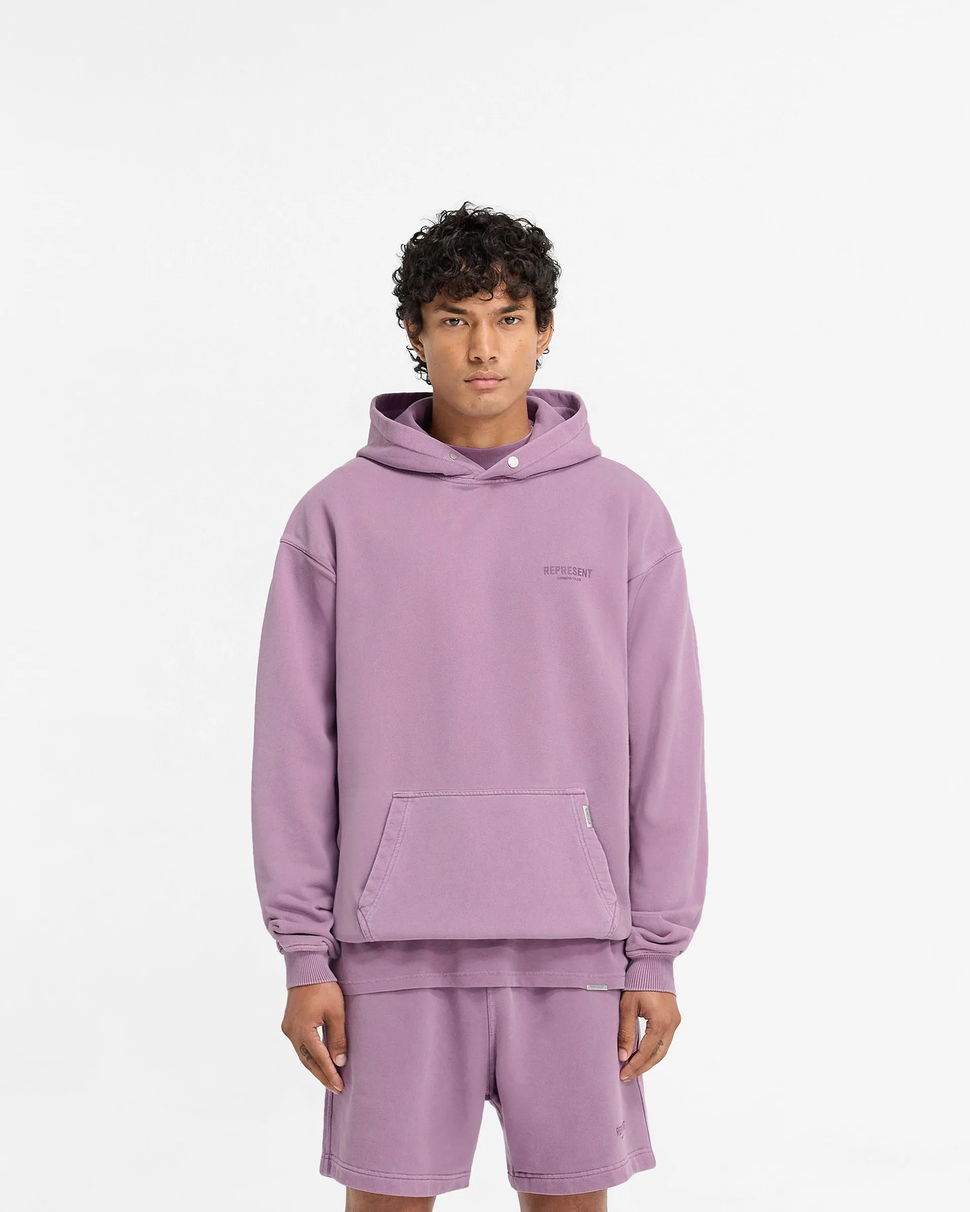 Timeless Active Represent Owners Club Hoodie - Mid Purple