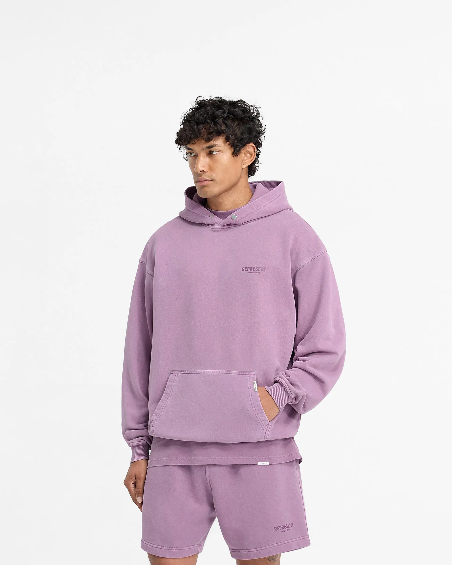 Stylish Look Custom made Represent Owners Club Hoodie - Mid Purple