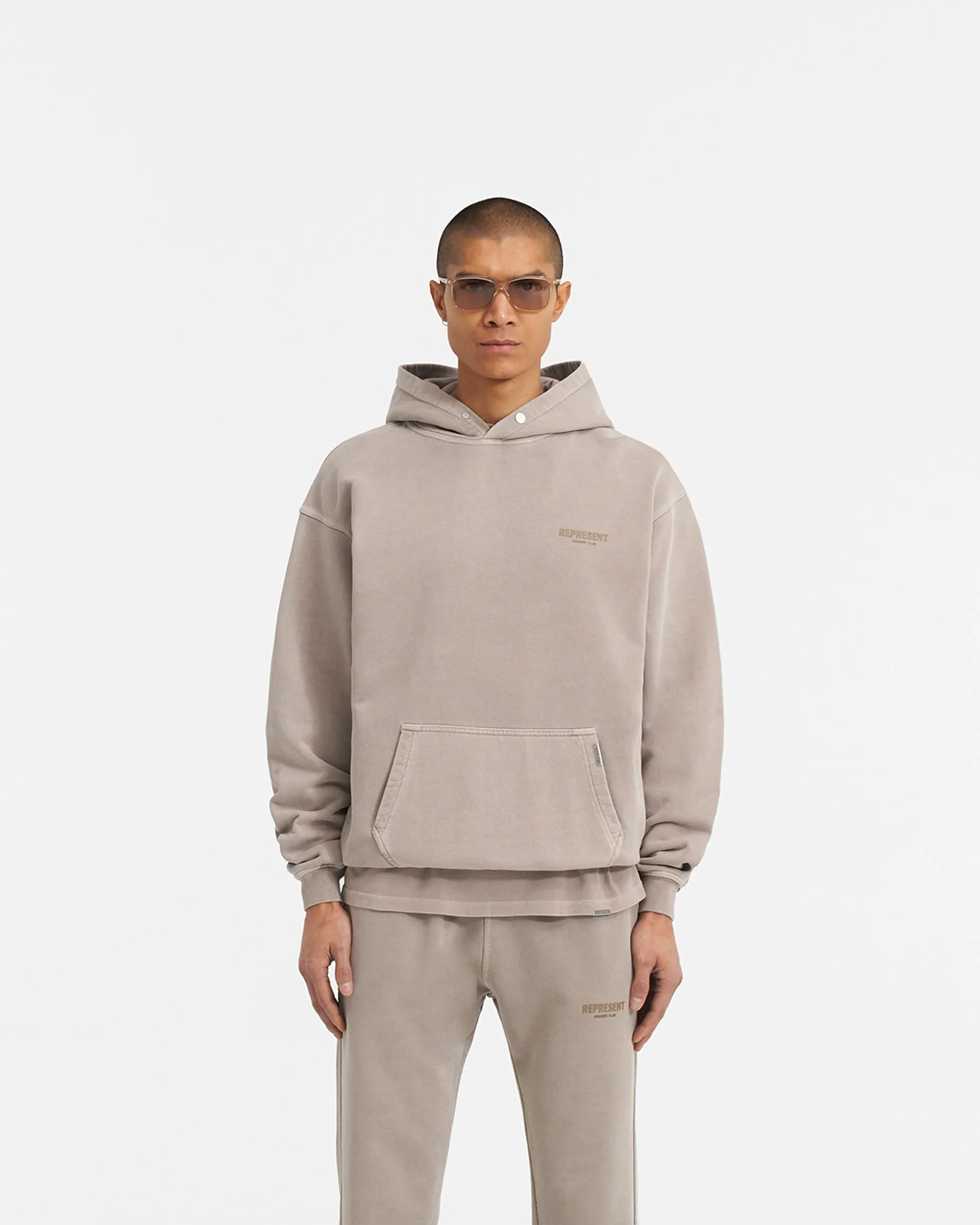 Represent Owners Club Hoodie - Mushroom ethnic print Anti Odor