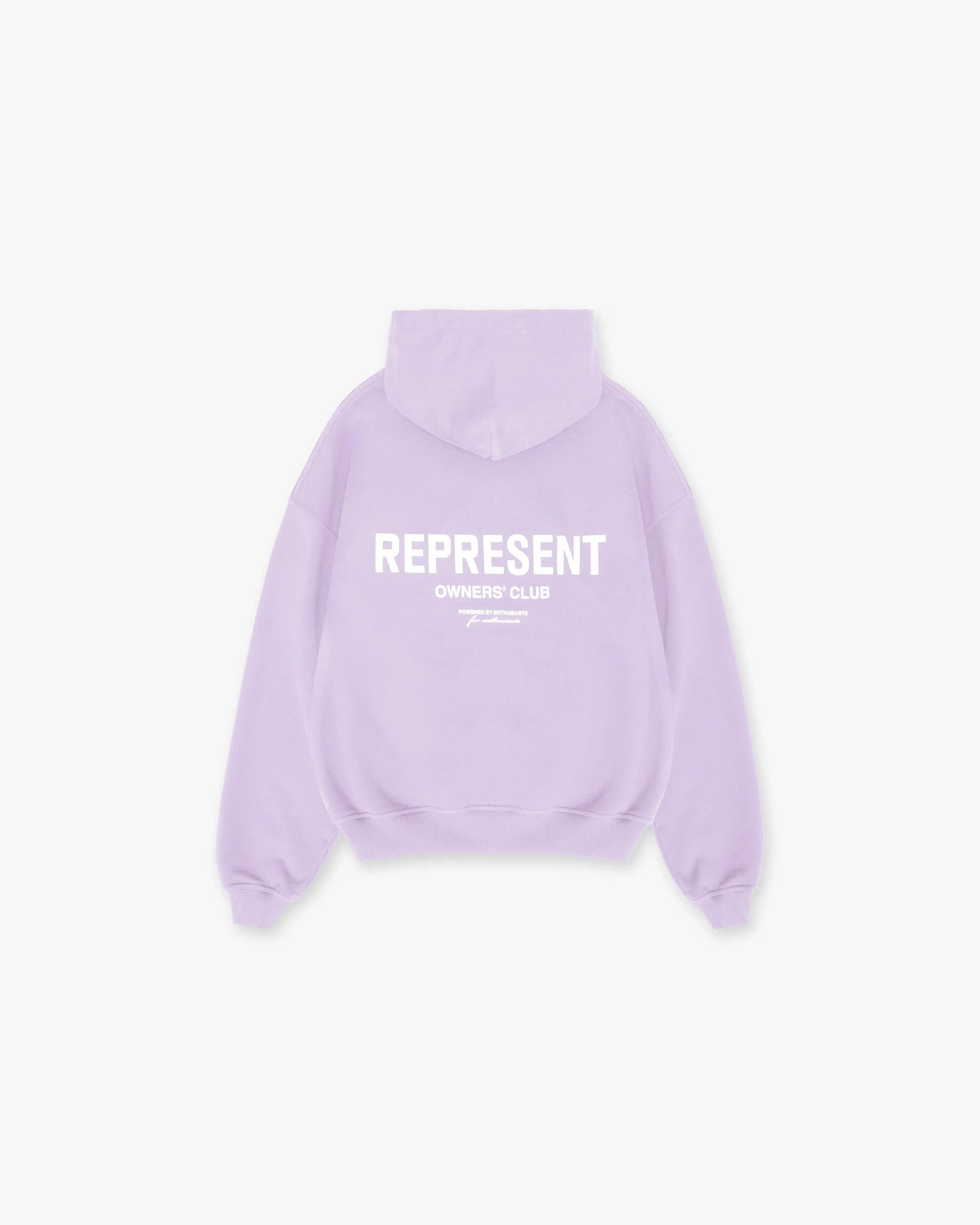 Represent Owners Club Hoodie - Pastel Lilac Unisex UV resistant