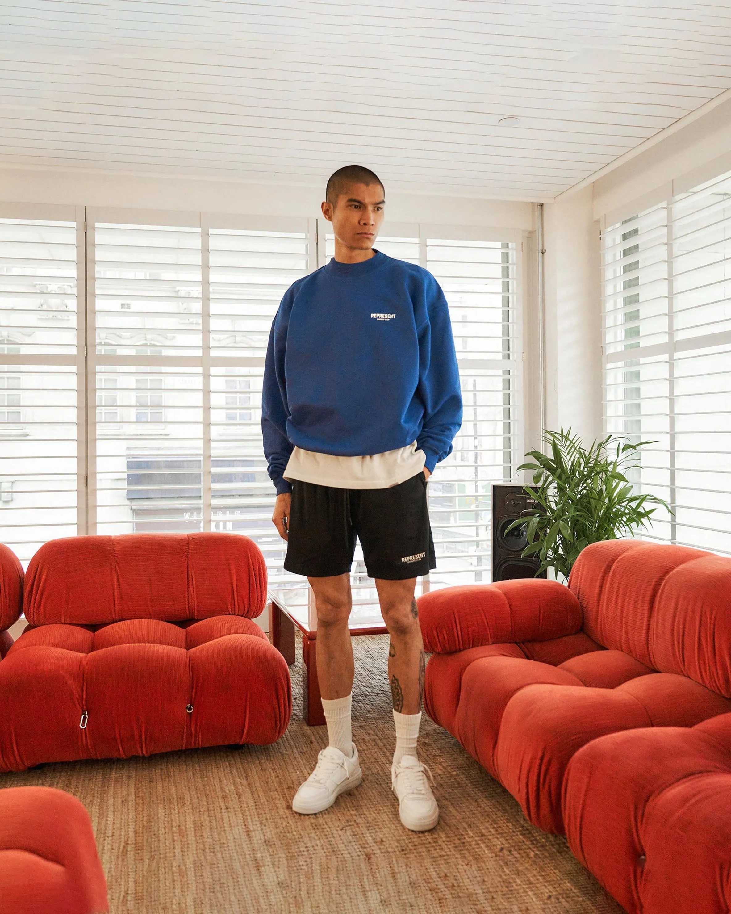 hiking apparel maternity option Represent Owners Club Mesh Shorts - Black