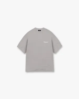 SlimFitDesign Represent Owners Club Script T-Shirt - Slate