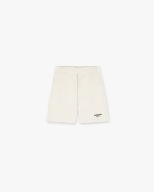Represent Owners Club Shorts - Flat White Ultra Soft Touch Low-waisted
