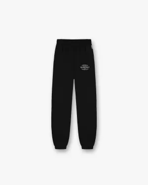 Represent Owners Club Stamp Sweatpant - Jet Black Layer-Friendly Fit