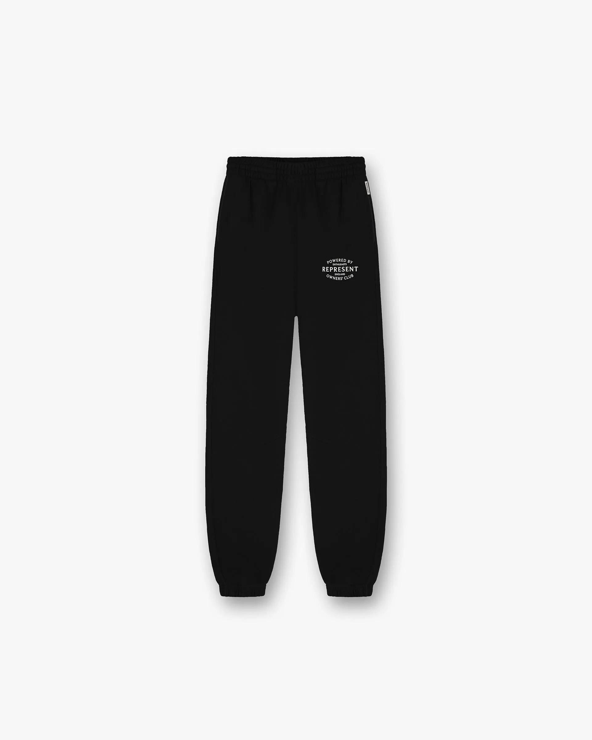 Represent Owners Club Stamp Sweatpant - Jet Black Layer-Friendly Fit