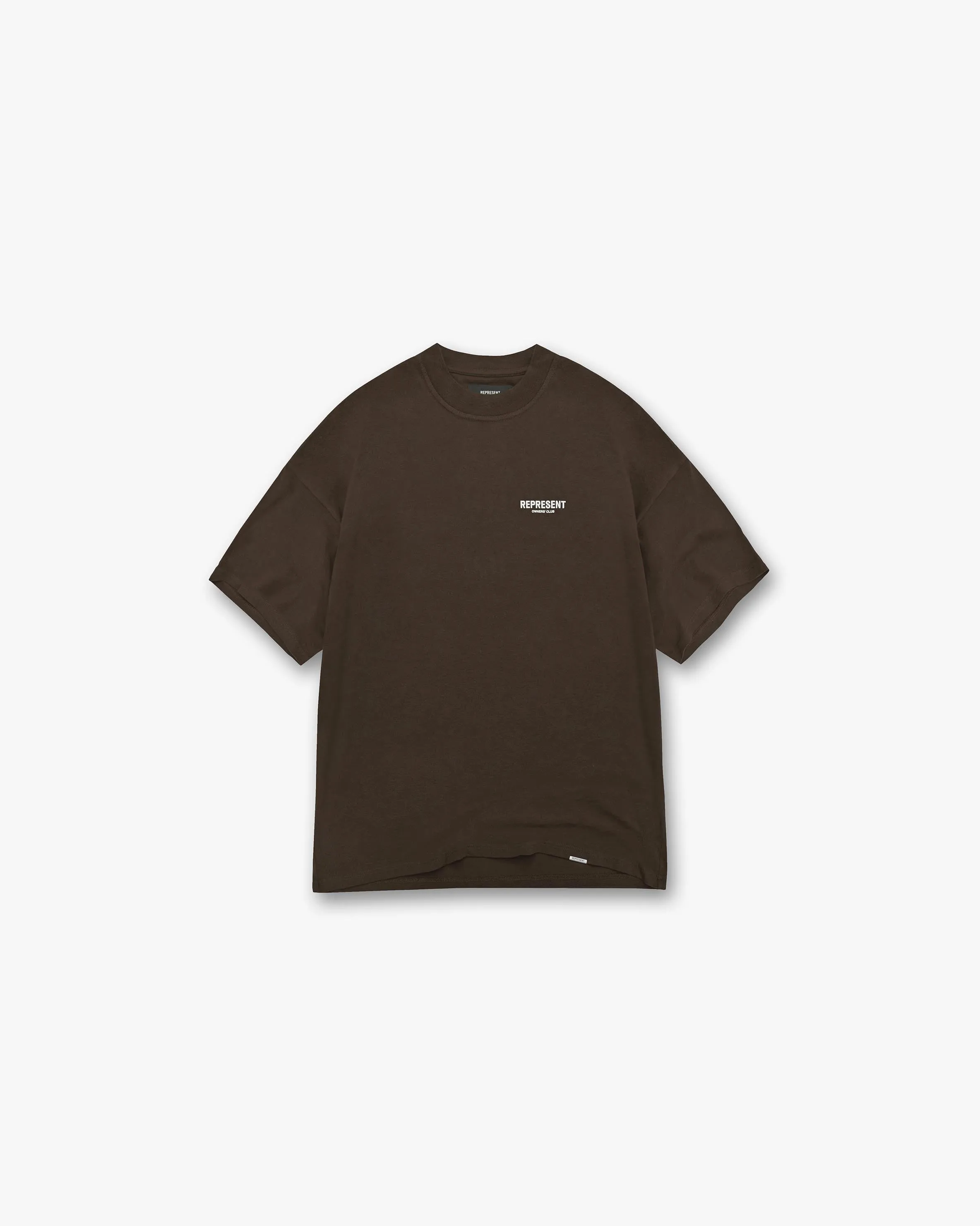 Represent Owners Club T-Shirt - Brown Cozy Comfort Look Light and Comfortable