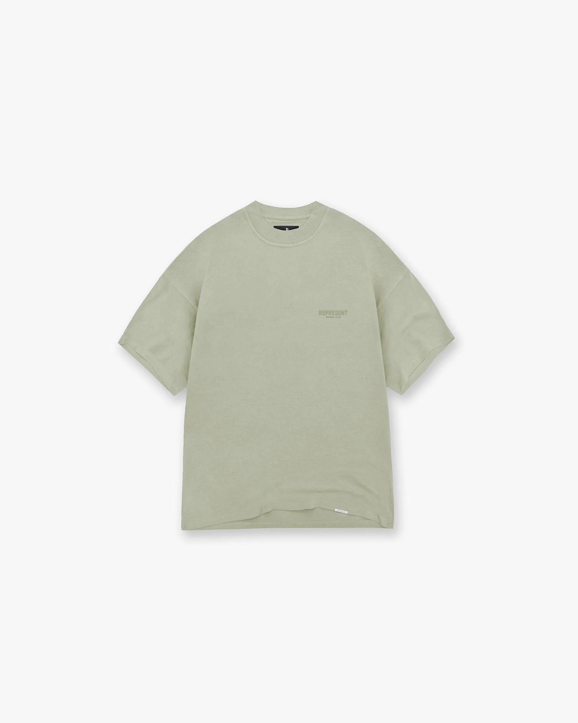 Represent Owners Club T-Shirt - Pastel Green Light Fit