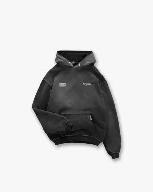 Street Minimal Athletic Wear Represent X Oasis Owners Club Hoodie - Stained Black