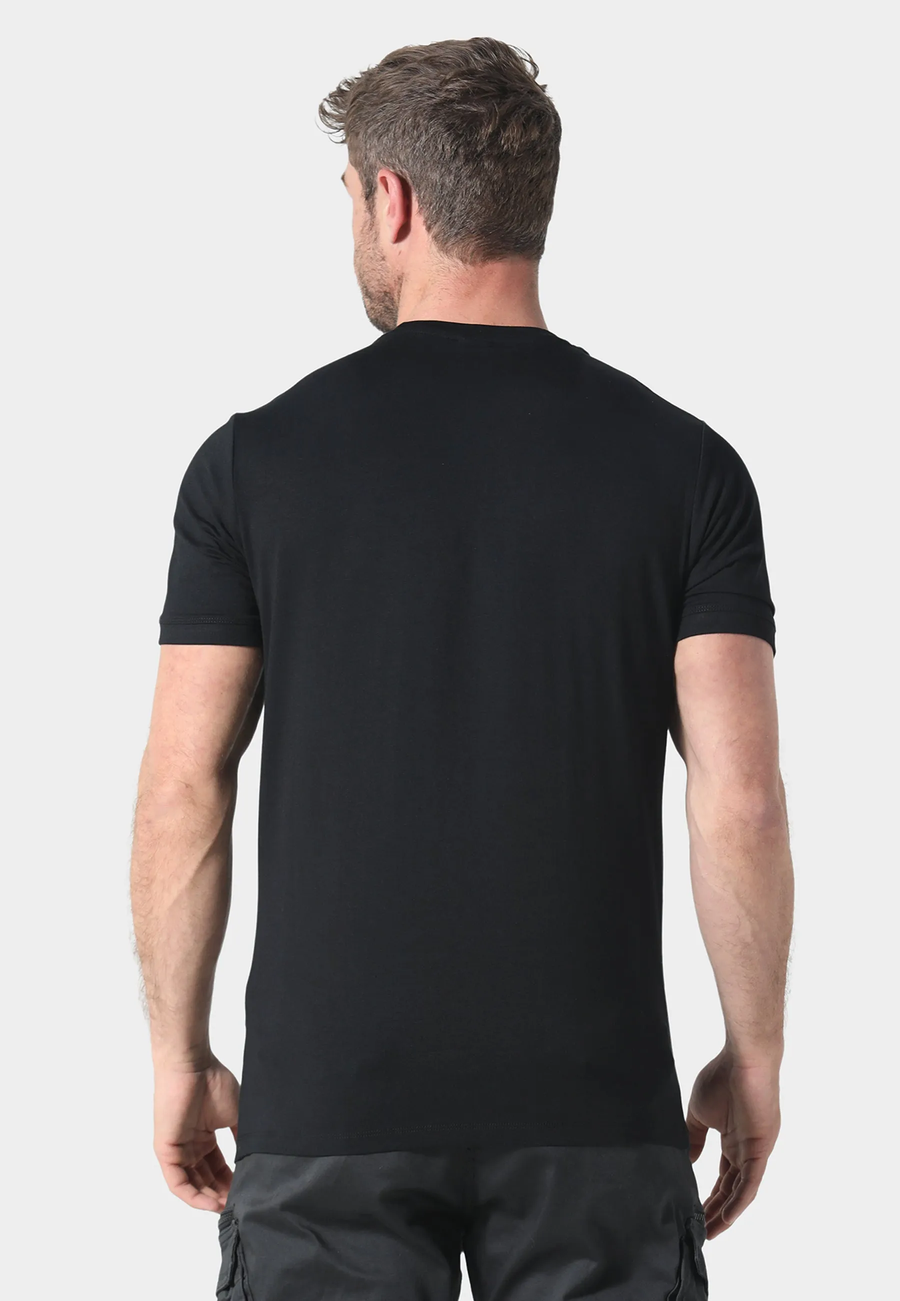 Gambit Black T-Shirt Relaxed Look Sporty Flex