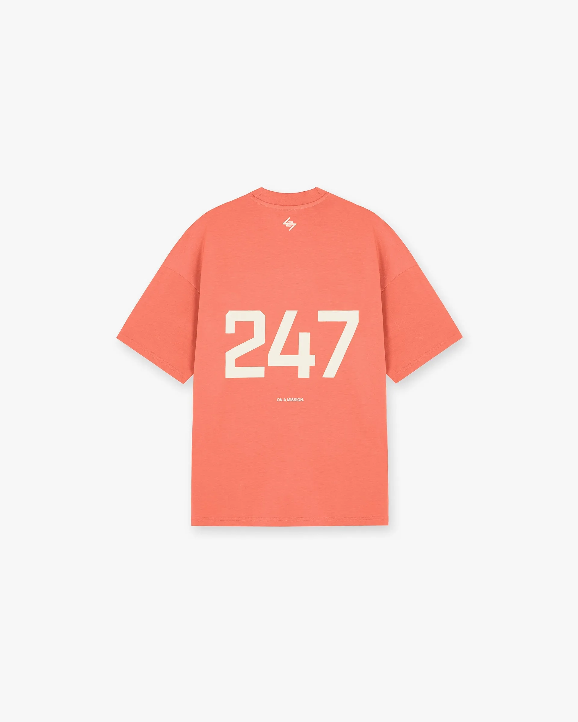 247 Oversized T-Shirt - Coral Active Wear